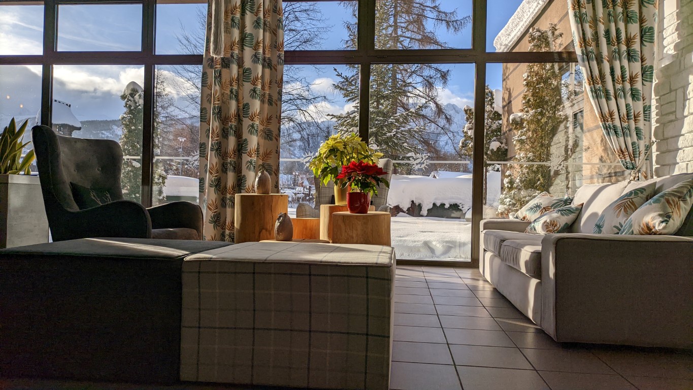 Hotel z widokiem na góry